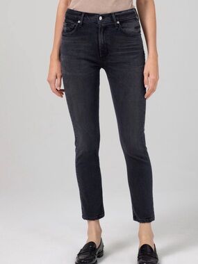 Citizens of Humanity Ella Mid Crop Slim SZ 30